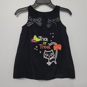Holiday Editions Baby Girl Halloween Jumper Size 12 Months Black Corduroy Cotton